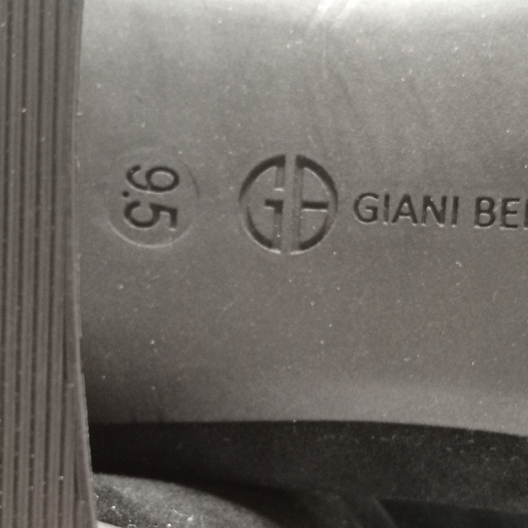 NEW Suede Giani Bernini  Black Pumps Comfy Memory Foam Arch Support Block Heels - Picture 12 of 16